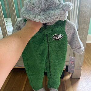 New York Jets Green and Gray Kids Bodysuit